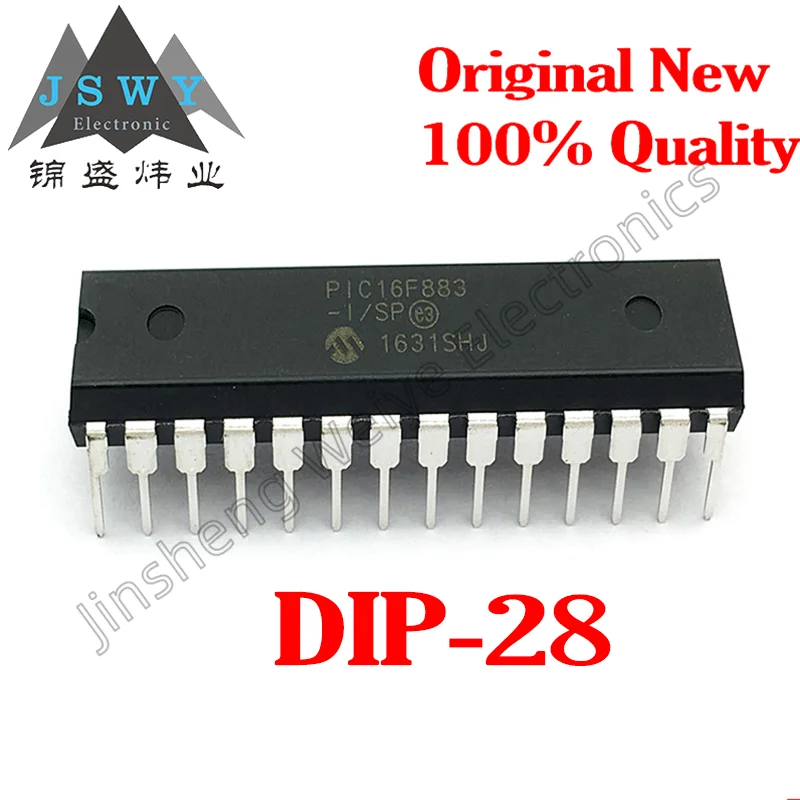 

(5-20 pieces) PIC16F883-I SP DIP-28 PIC16F883/8-bit PIC microcontroller/new original/in stock/fast delivery