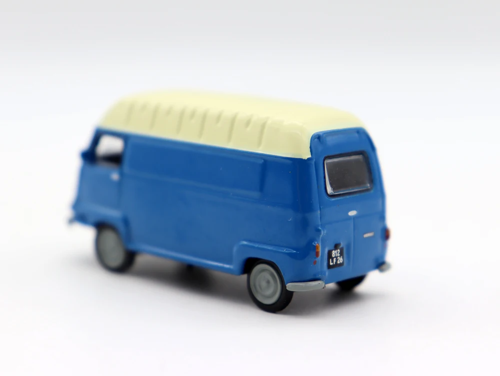 New 1 87 RenNaault Estafette 1968 Blue Van HO Scale Toy Cars Diecast Simulation Model for Collection Gift