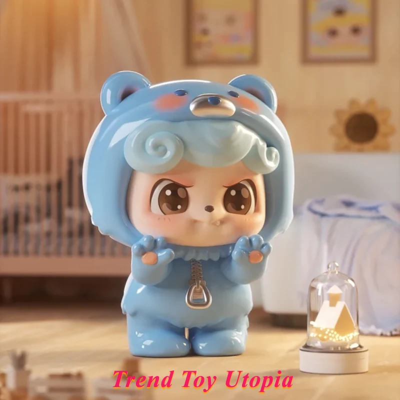 สินค้าใหม่ของแท้ Qbao Q.Kid ทําให้ปีศาจน้อยน่ารักของคุณ Series กล่องตาบอดอินเทรนด์ของเล่นตุ๊กตาเครื่องประดับสําหรับ Girls'Birthday ของขวัญ