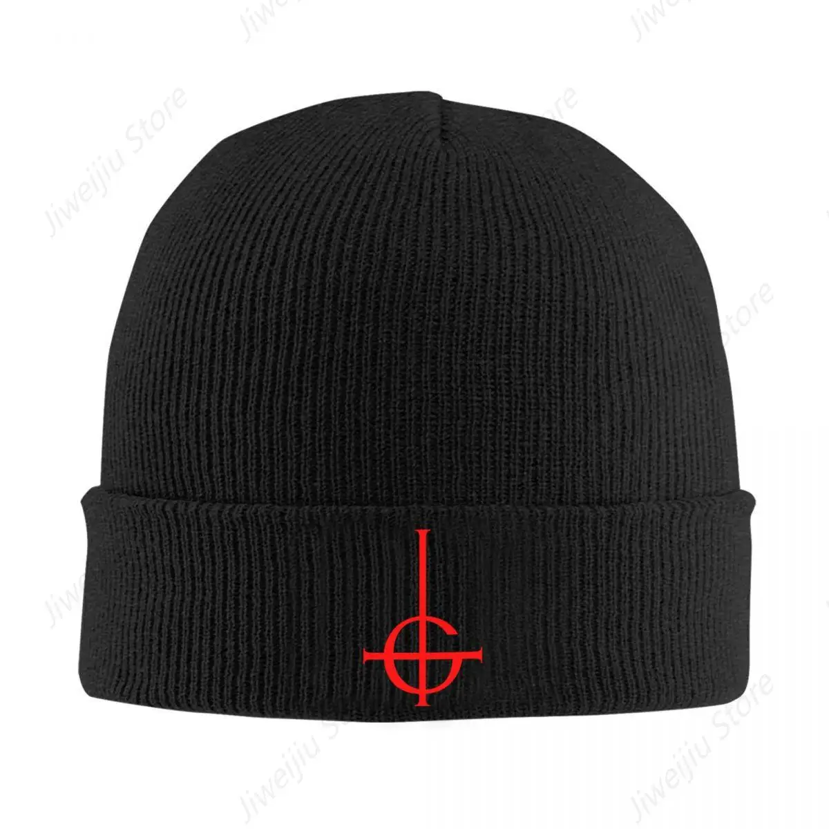 Red Ghost BC Rock Band Knitted Hat Warm Skullies Beanies Baseball Cap