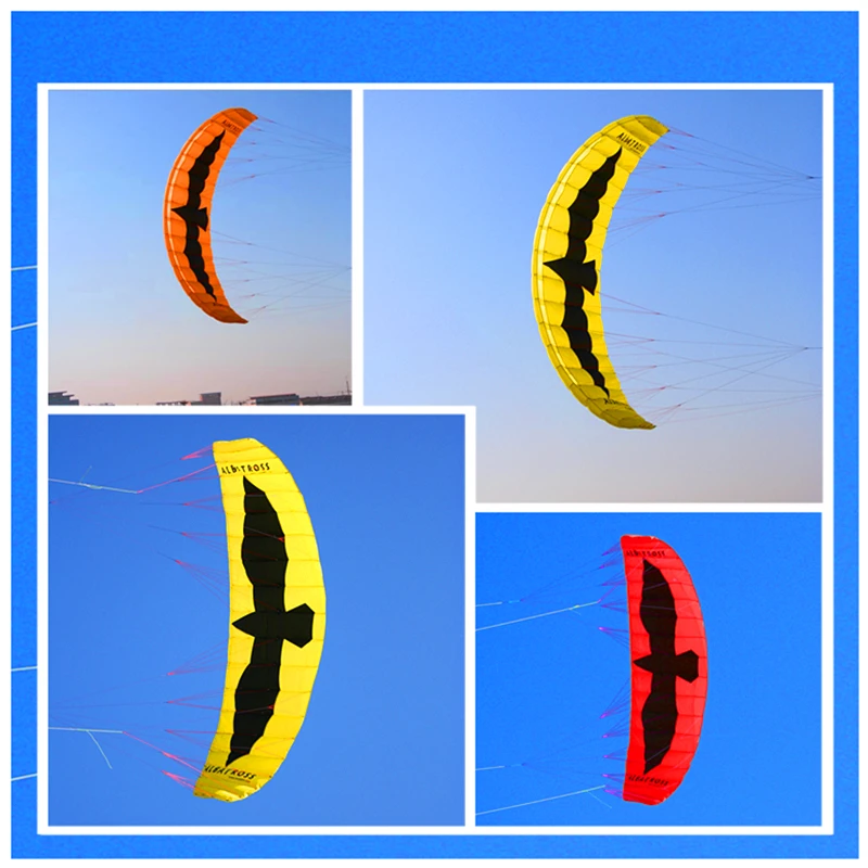 free shipping 5sqm large quad line power kite for adults parafoil kite board kite Air bounce professional kite Outdoor games fun