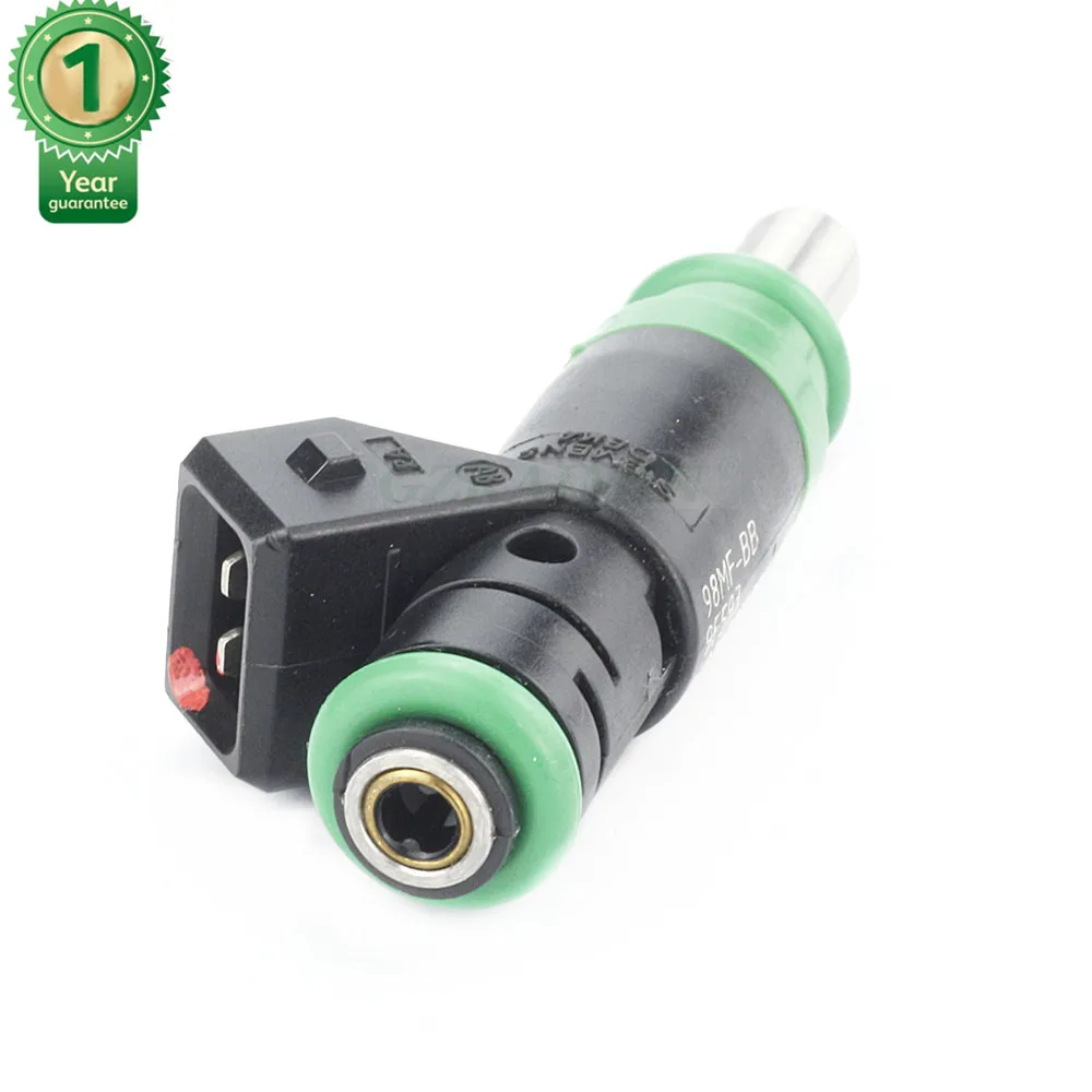 4pcs Fuel Injector Nozzle 98MF-BB 98MF BB 9F593 For FORD FOCUS FIESTA PETROL ENGINE SIEMENS view 4