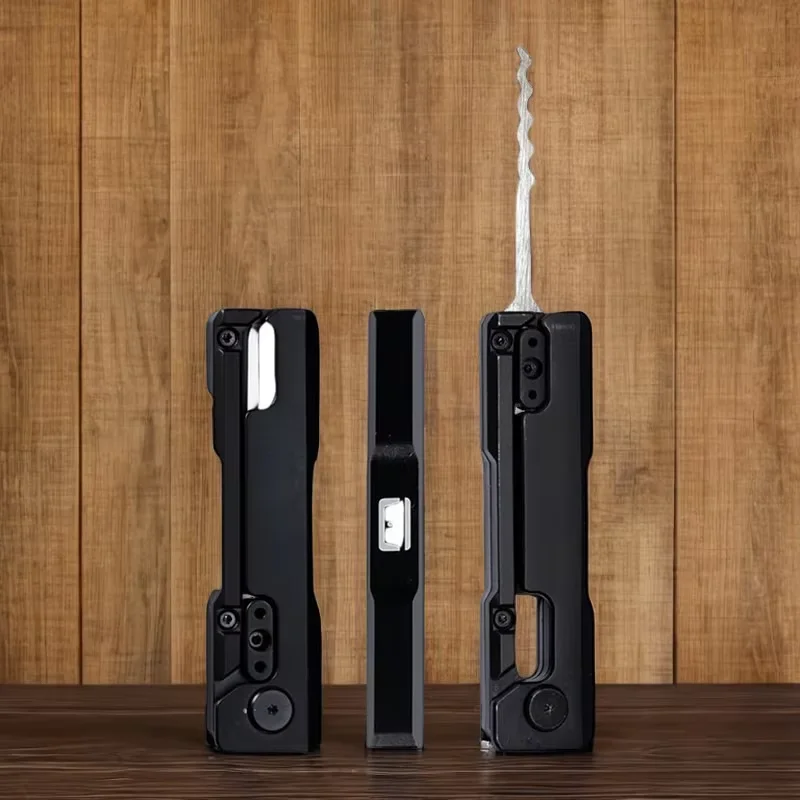 Multi-Tool Quick Flip Gravity Pick Lock Opener Stainless Steel Durable Lock Keys Multifunctional Convenient Lock Opener