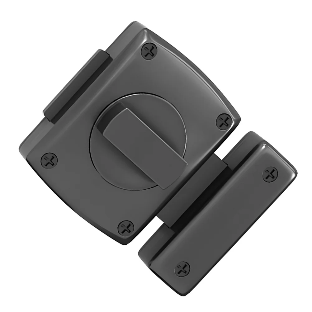 مزلاج الباب الشريحة الترباس سبائك الزنك قفل موثوق قوي للحمام غرفة نوم شاشة الفرنسية العلية داخل الباب الأمن المزالج