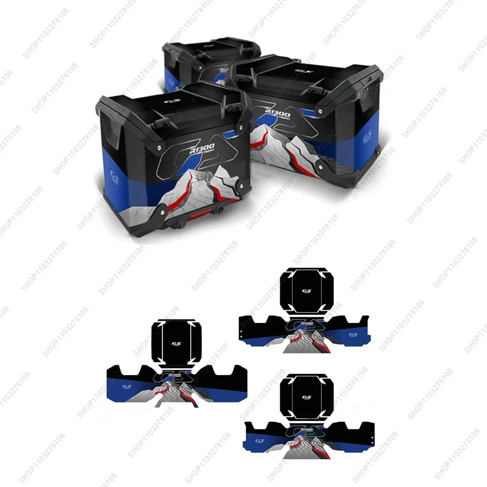 For R1300GS ADV 2025 Trunk decals kit Motorcycles Luggage Cases Protector Sticker