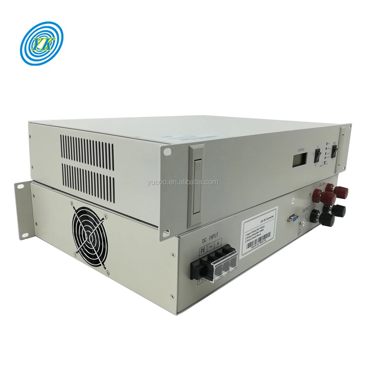 19 Inch Rack Mount Dc Converter 220vdc To 48vdc With Short Circuit Protection