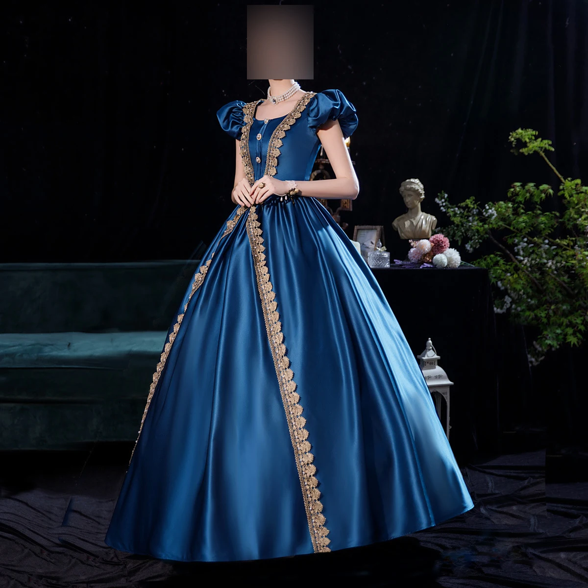 GUXQD – robe De Costume victorien, robe De bal reine De bal, robe De Quinceanera