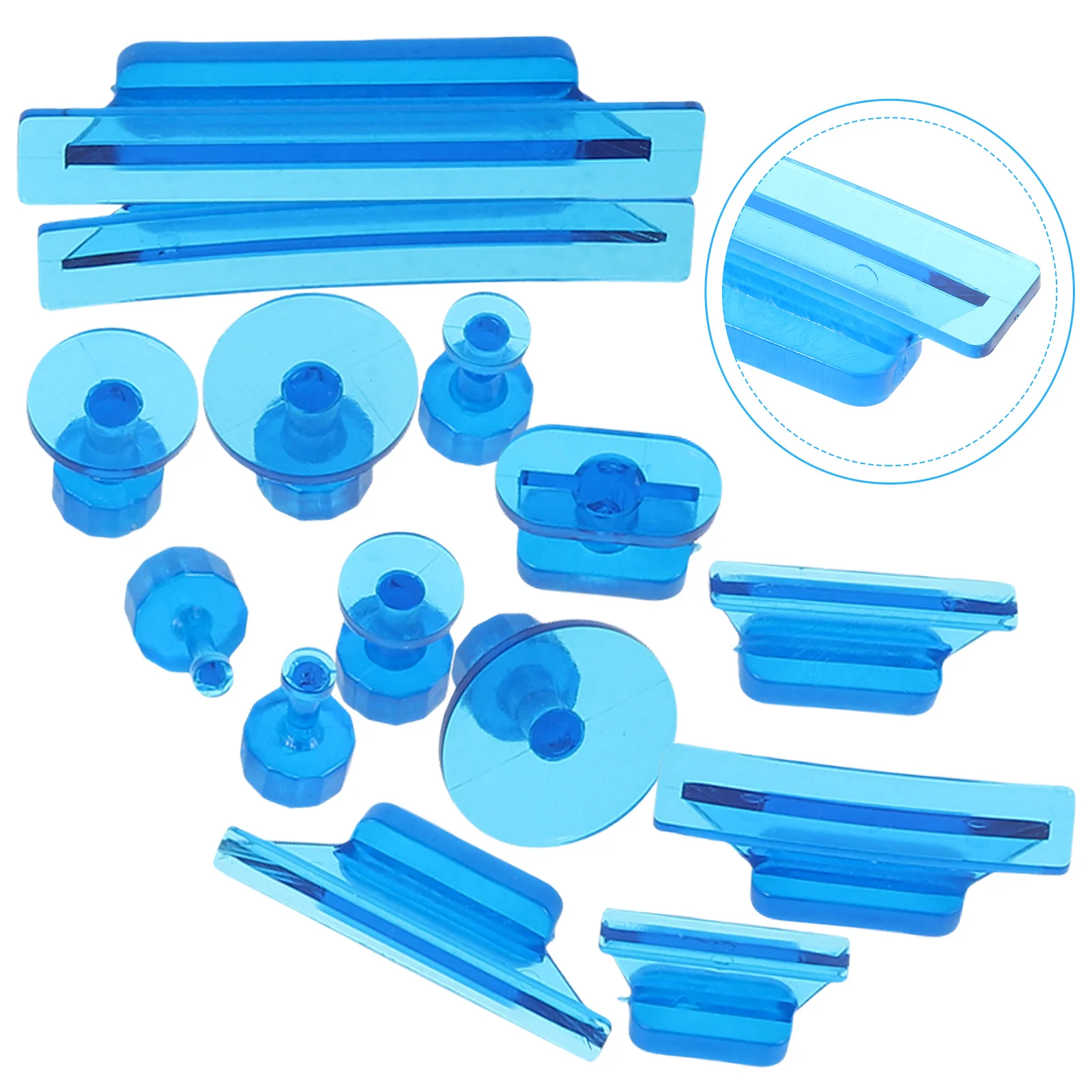 

15pcs Tool Aluminum Remover Kit Automotive Body Tools Dent Puller Tabs Removal Solution Plastic Puller