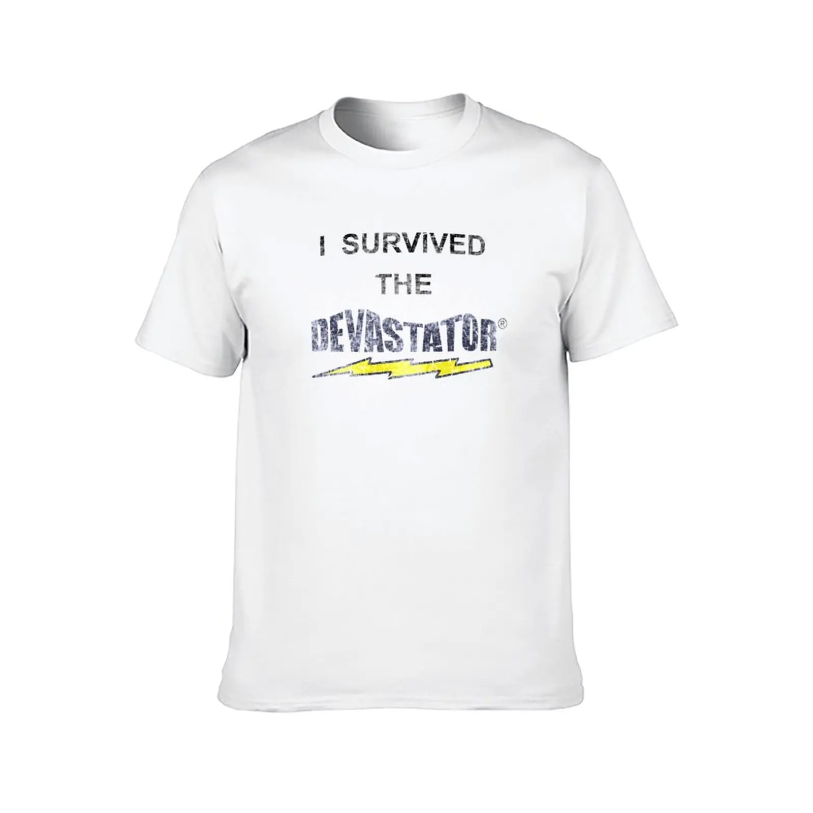 I Survived the DEVASTATOR (Mr Show) T-Shirt for a boy Funny t-shirts heavy weight t shirts for men