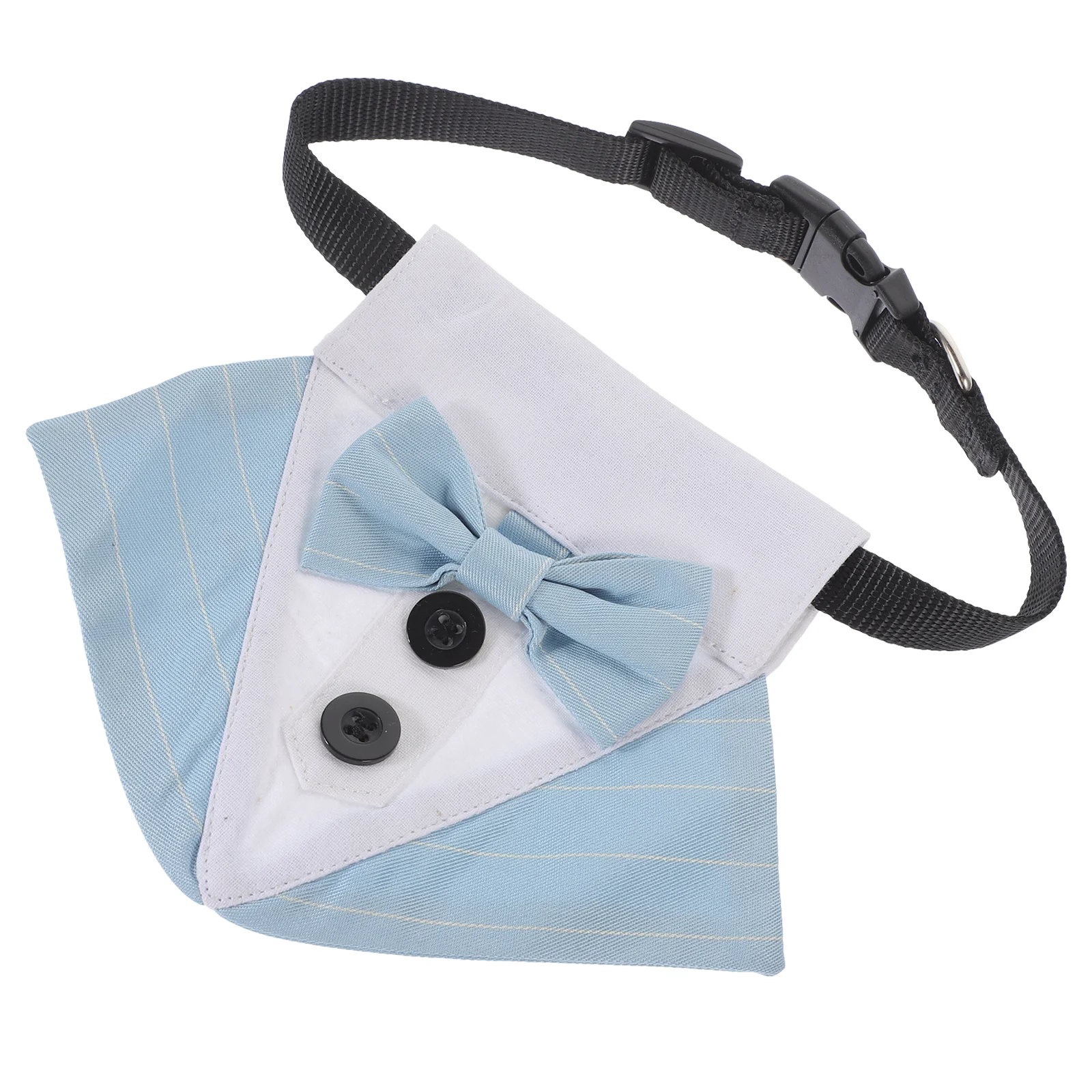 Pet Bib Dog Decor Napkins Bandanas for Dogs Handsome Suit Puppy Collar Bow Ties Scarfs Medium