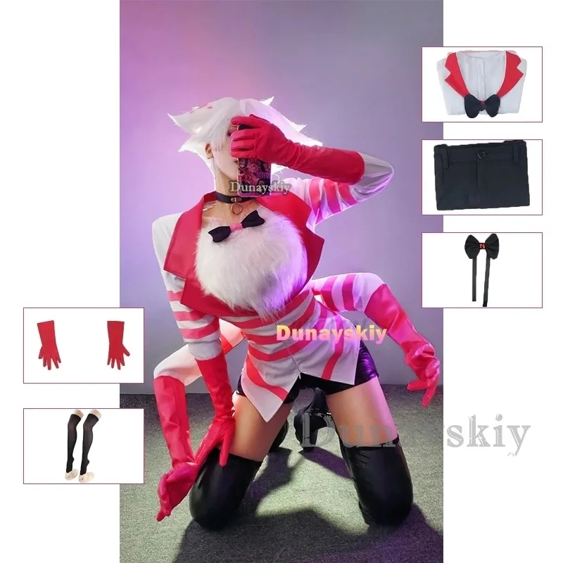 CyCos Cosplay Dust Angel Costume Cosplay Uniforme Donna Ragazza Festa di compleanno Abito Carnevale Costume di Halloween