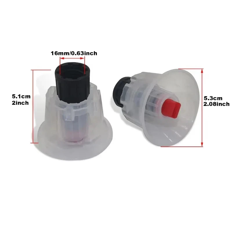 Foam nozzle Car wash foam spray nozzle Windscreen fan foam nozzle Internal thread 16mm Car wash water gun nozzle image 5