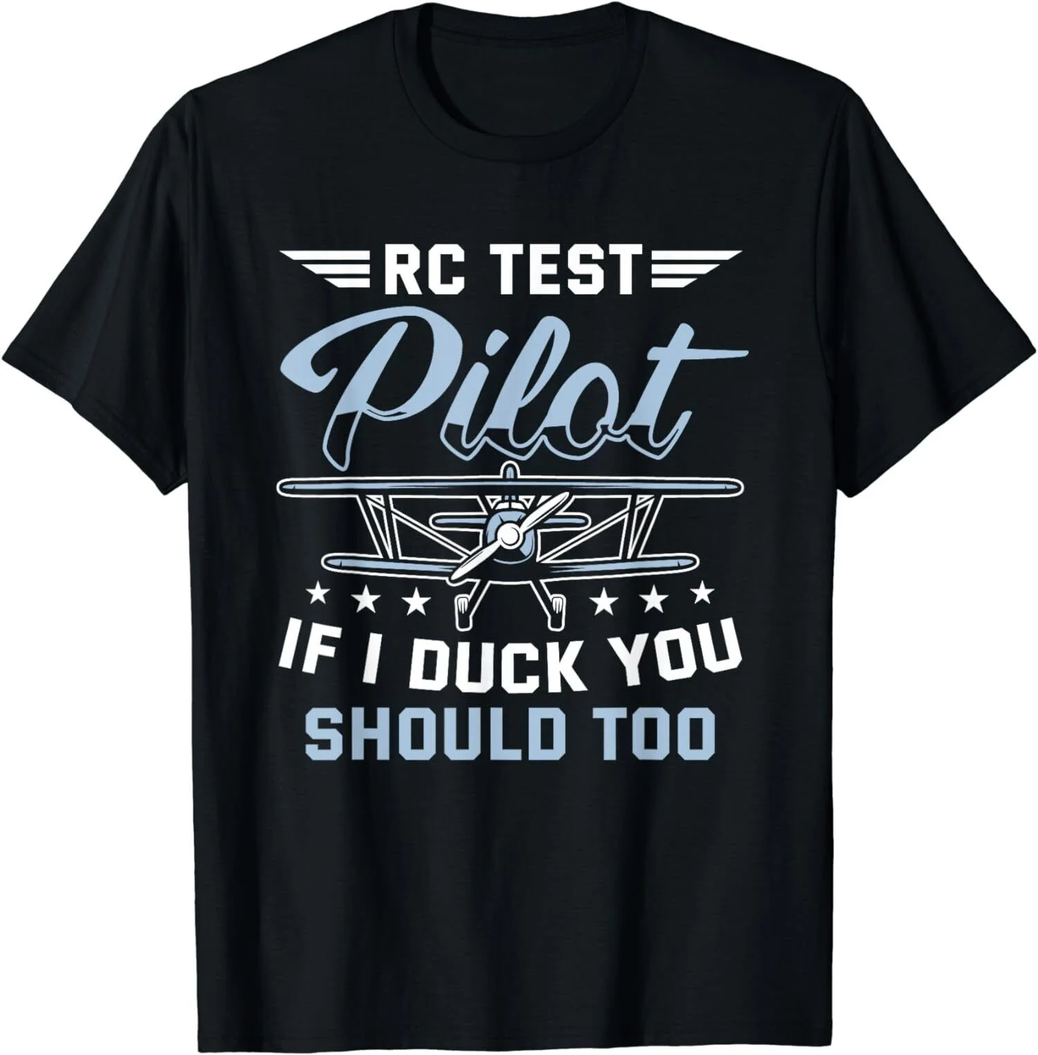 RC Test Pilot Model Airplane Pilot Model Flight RC Airplane T-Shirts