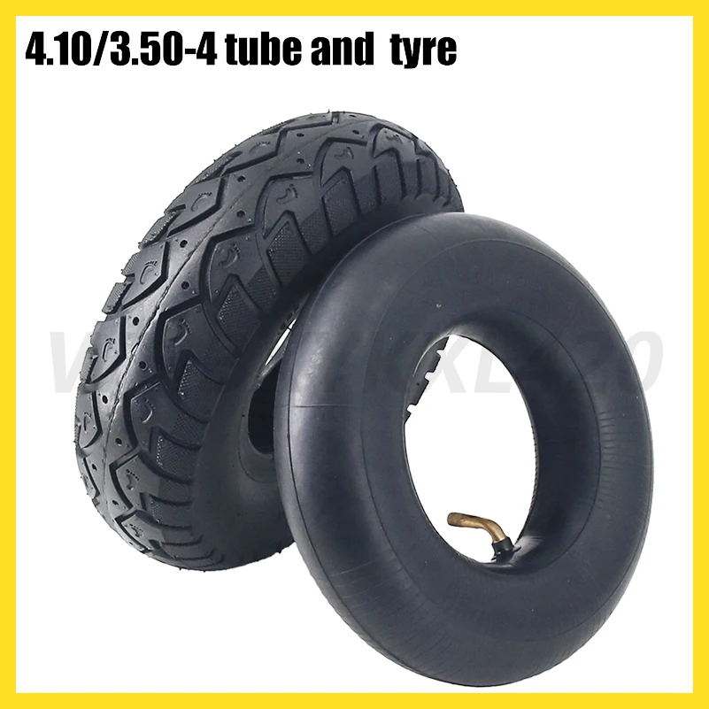 4.10/3.50-4 Tires 4.10-4 3.50-4 Tyre Inner Tube for Electric Tricycle, Trolley,Electric Scooter,warehouse Car Tire Parts