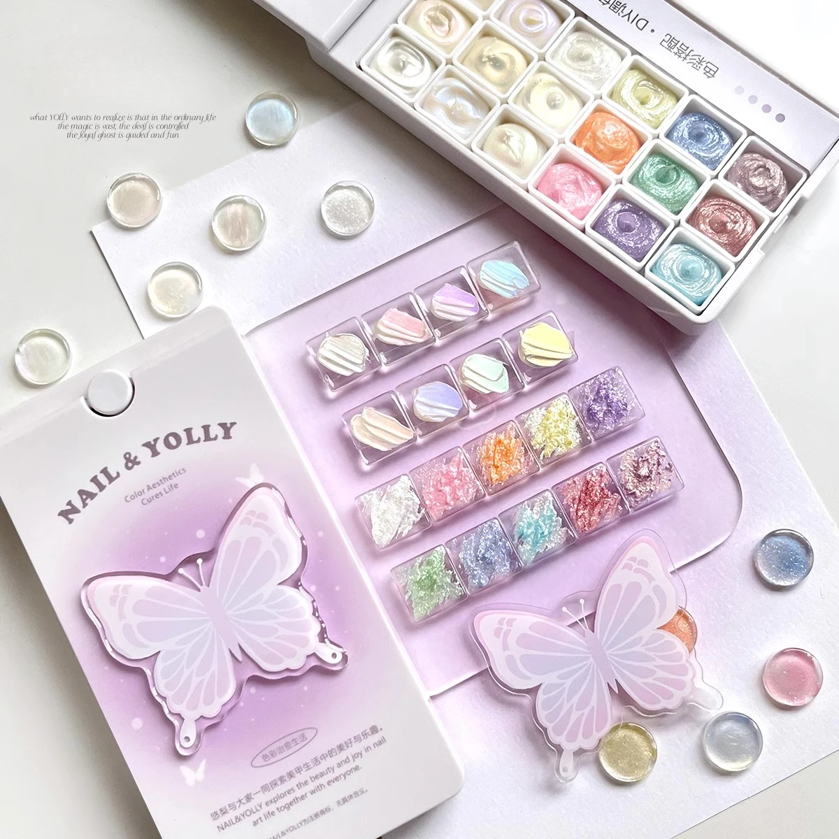 أحدث رسم هلام مسمار الفن الجص تأثير ثلاثية الأبعاد الجنية مسحوق الملمس لا حاجة معطف فوقي هلام البولندية UV طلاء الأظافر ورنيش الورنيش #4