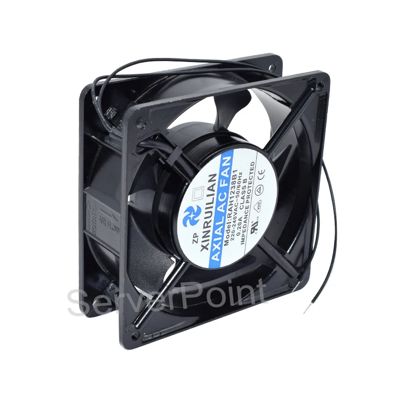 Well Tested For XINRUILIAN RAH1238B1 Welding Machine Oven Fan AC220-240V 0.2A 12038 12CM Two Wires