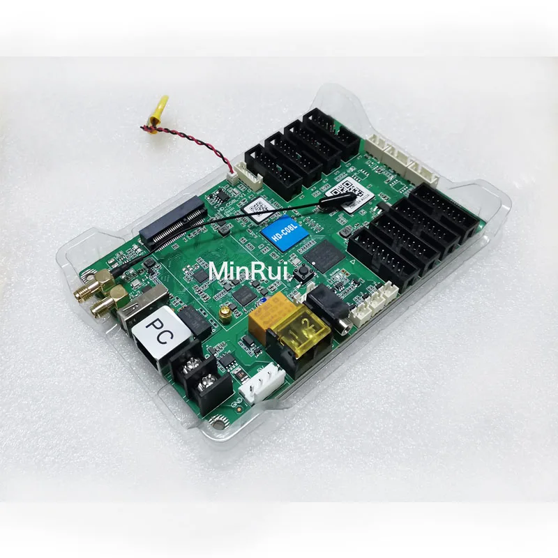 Huidu-C08L Asynchronous Full Color Control Card, Load Capacity is 196000 Pixels,Come With Wi-Fi module, 768 x 256pixels
