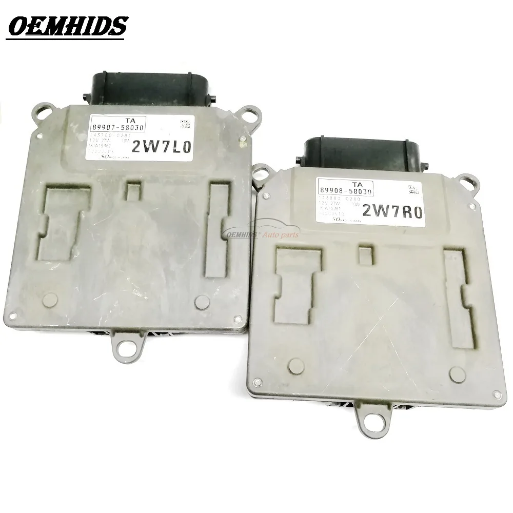 

2W7L0 89907-58030 OEM Балласт Оригинальный OEMHIDS для 30-й серии Alphard 3-лицевая фара со светодиодным блоком 2W7R0 89908-58030