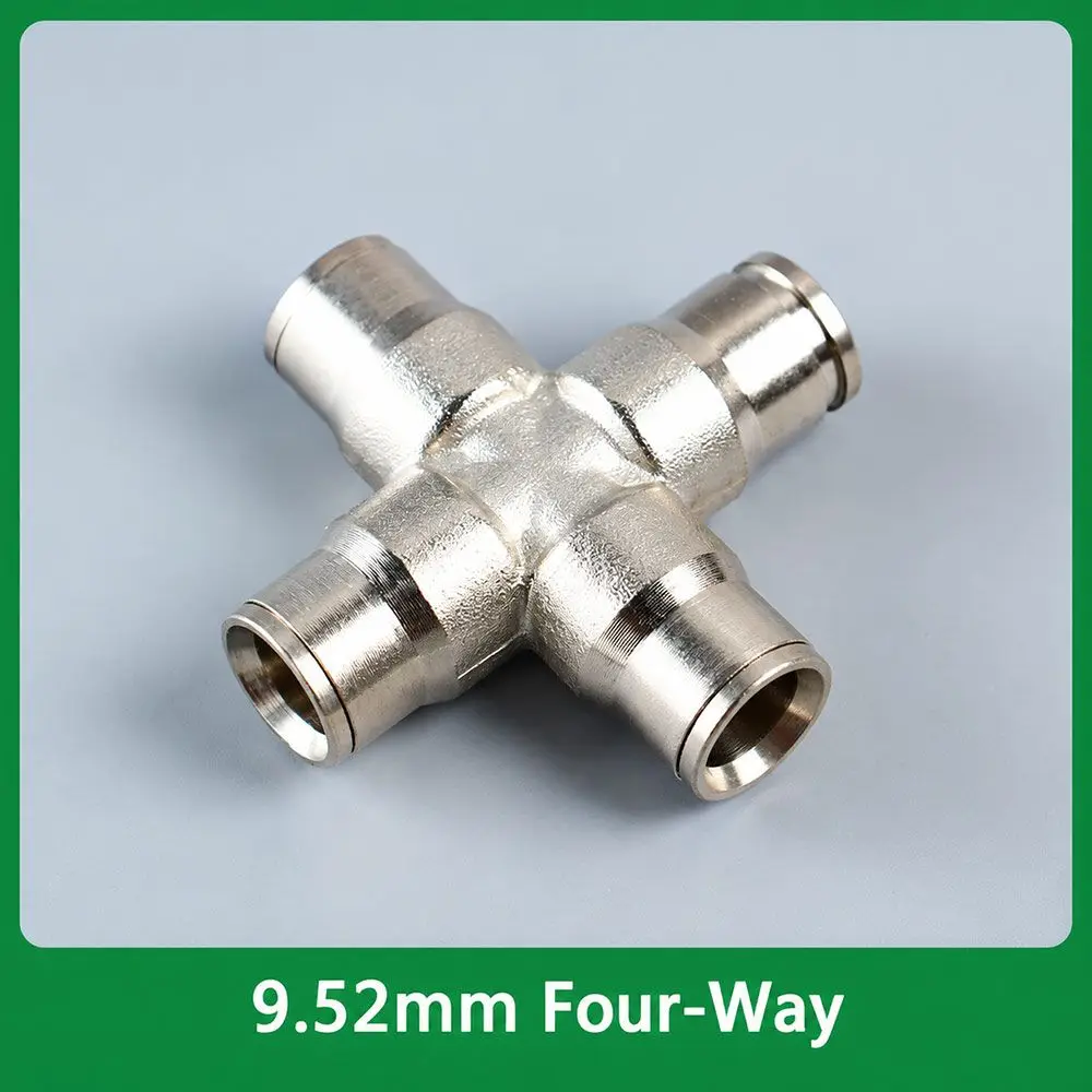 9.52mm High Pressure Misting System Connector Elbow Connector Atomizing Nozzle Adapter Nozzle Adapter Leak Proof Seal