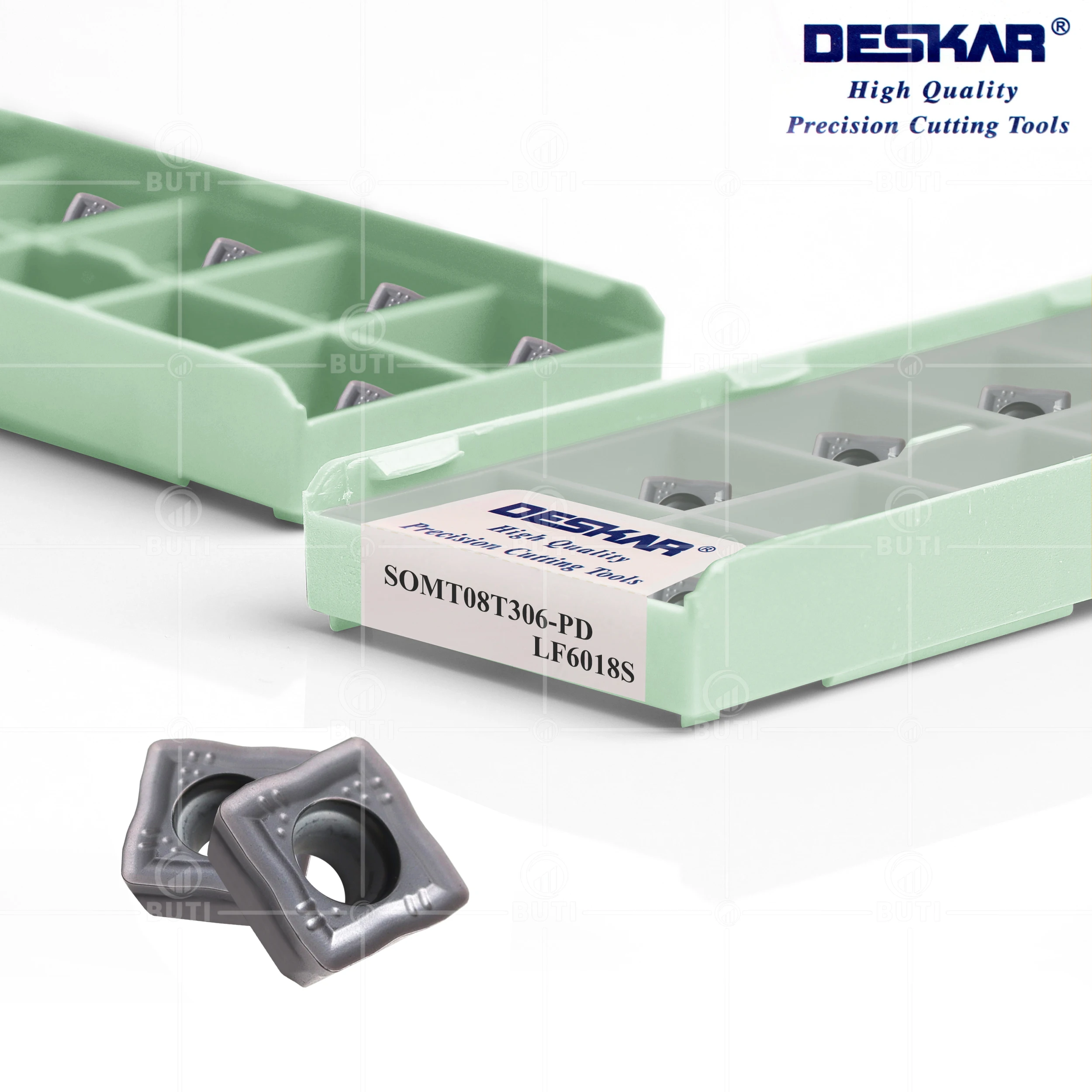 

DESKAR 100% Original SOMT050204-PD SOMT060204-PD SOMT07T306 SOMT08T306-PD LF6018S CNC Lathe Cutter Carbide Inserts Turning Tools