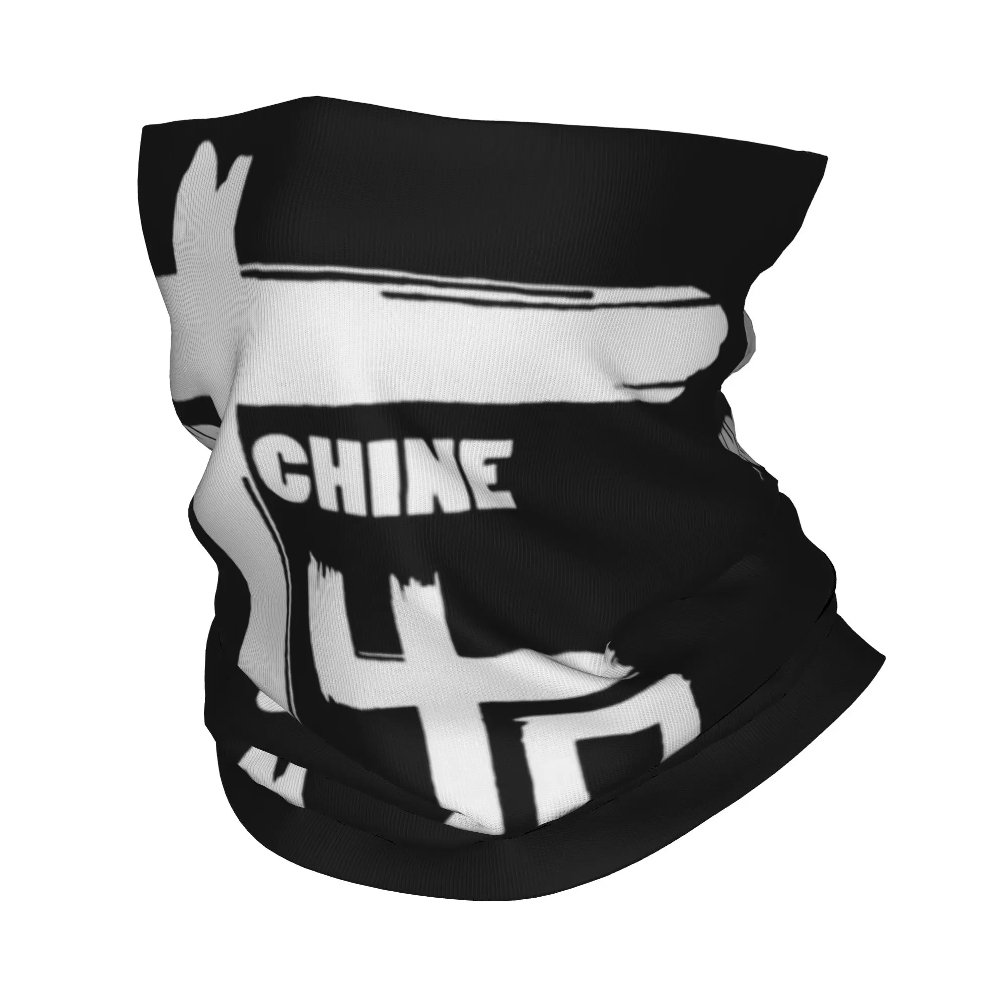 Indochine French Rock Band Winter Headband Neck Warmer Men Women Ski Running Tube Scarf  Face Bandana Gaiter