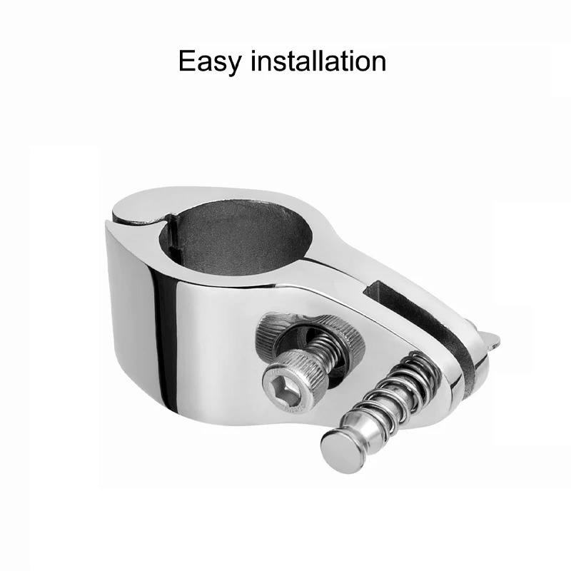 1Pc Tube Clip For Boat Marine Yacht Jaw Slide 1\