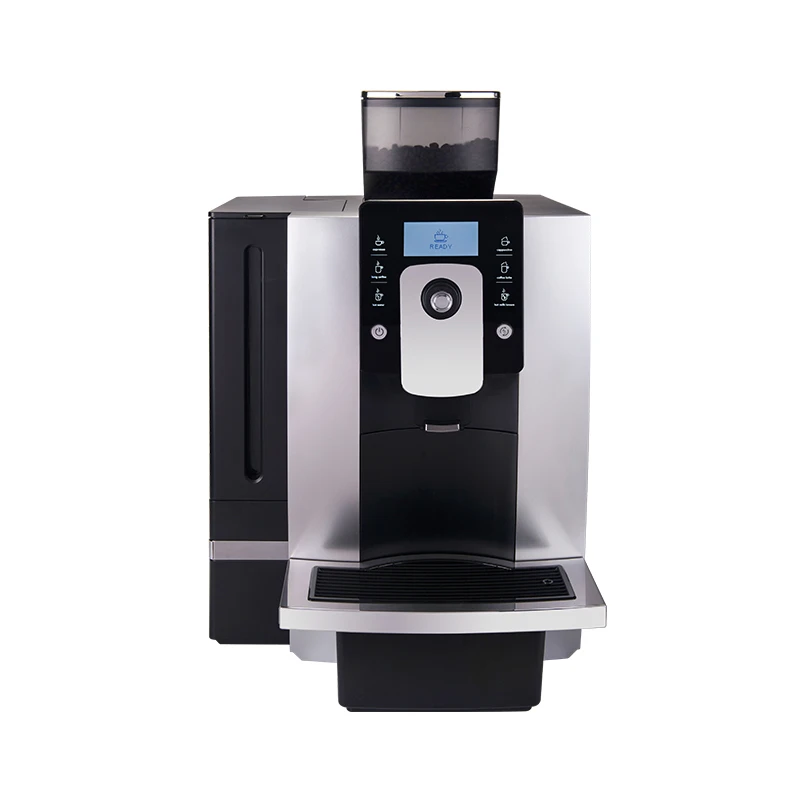 K1601L Fully Automatic Coffee Machine for Office Espresso Cappuccino, Latte, and Americano Automatic Cleaning Function