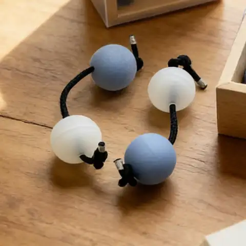 Asalato Instrument 1 Pair Rhythmic Traditional Musical Accessories Hand Percussion Shakers for Adults Family Friends Home