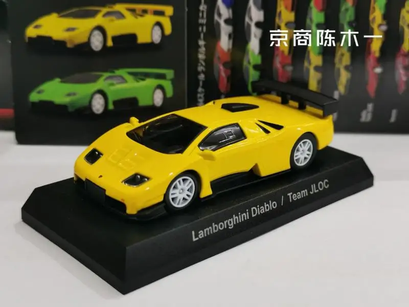 KYOSHO 1/64  Lamborghini Diablo TJ Collection die cast alloy trolley model ornaments gift