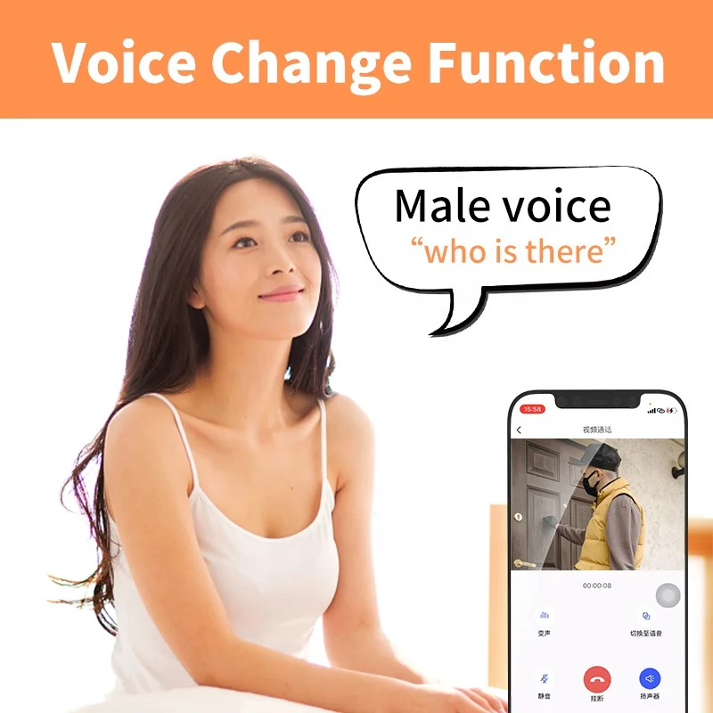 Factory Price Smart Home Wireless Video Doorbell Camera Smart Intelligent Video Door Phone with App