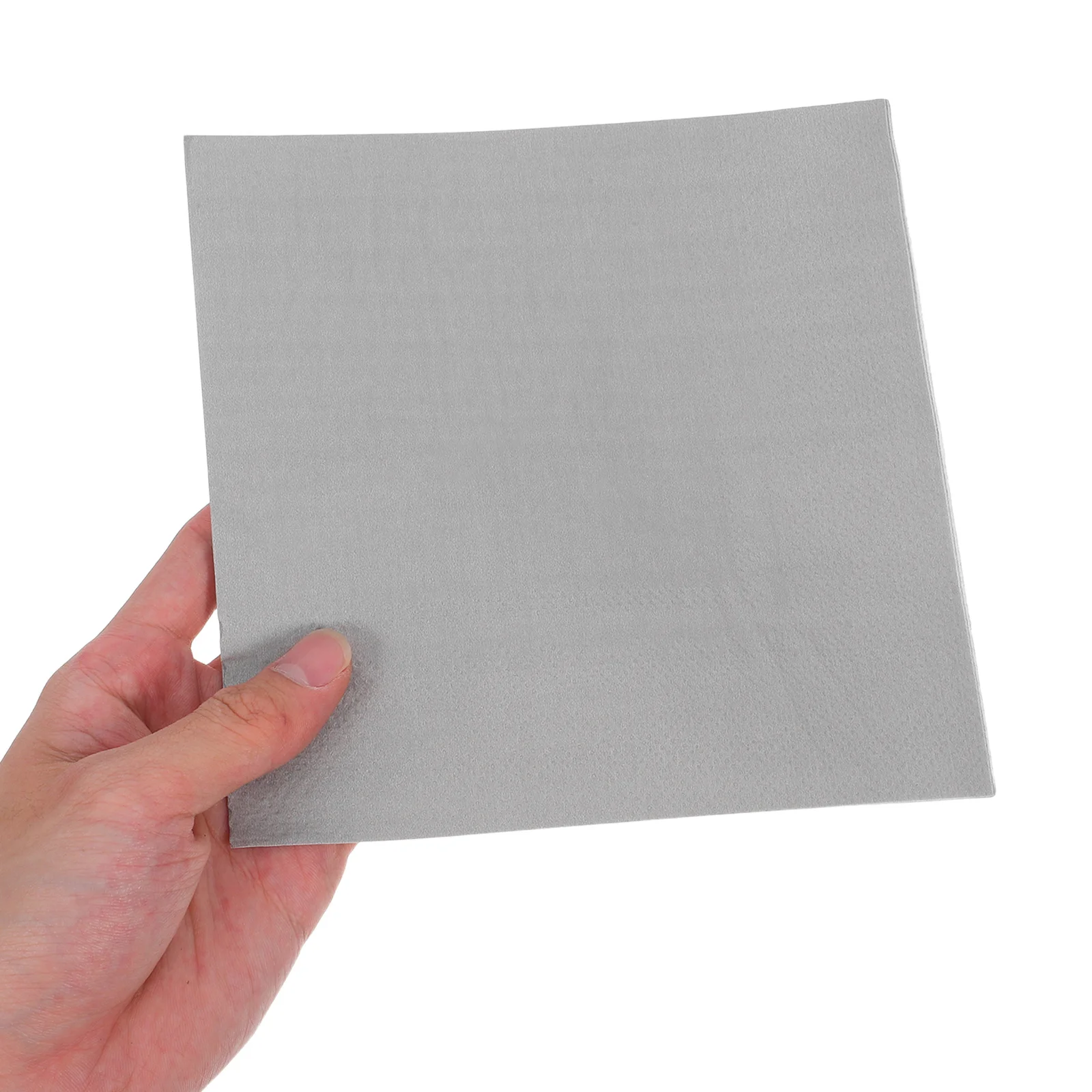 

60Pcs Elegant Silver Disposable Napkins Party Supplies Dinner Wedding Cocktail Events Absorbent Soft Decorative Tissues