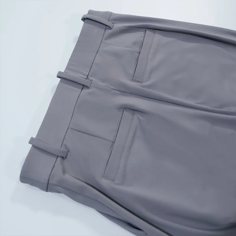 Womens Sports Wide Leg Pants New Lightweight Breathable Comfort  Tummy Control High Waist Office Trousers with Draping