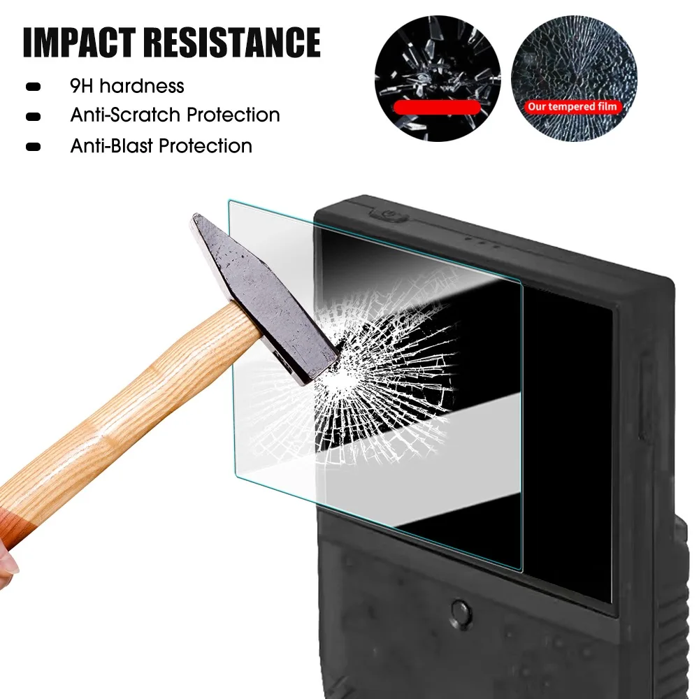 1-3pcs HD Tempered Glass for MIYOO Mini Plus Screen Protector Game Console Protection Accessories for MIYOO Mini Protective Film