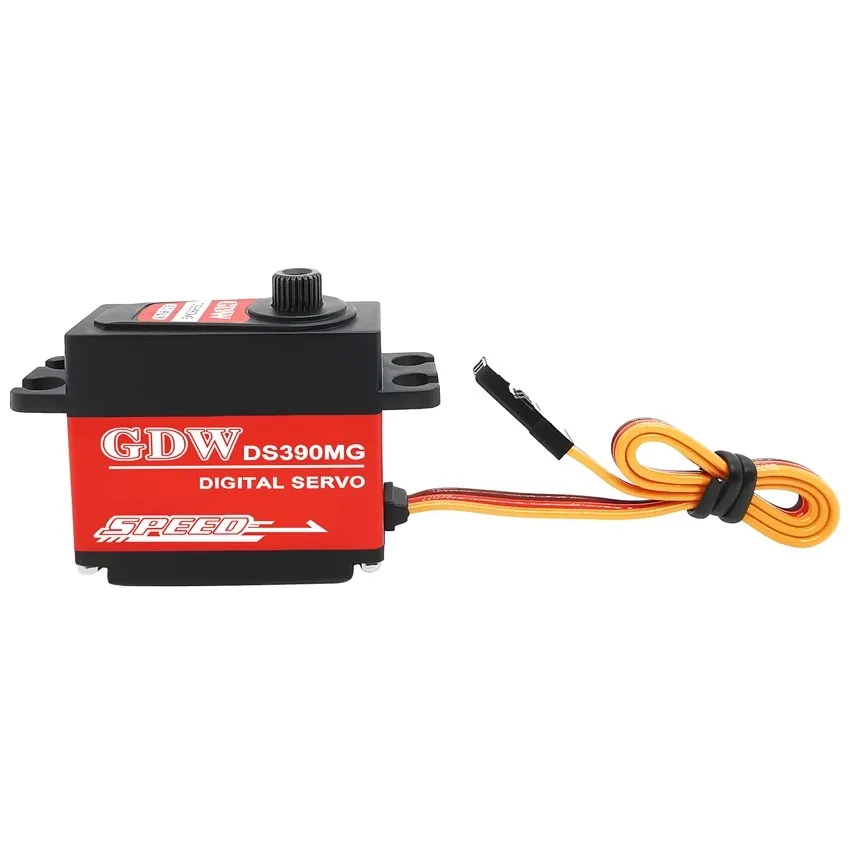 GDW DS396MG 8.4V 12.9Kg coppia ingranaggio in metallo medio Servo digitale Coreless per RC aereo ad ala fissa Turbojet Aircraft Robot Arm