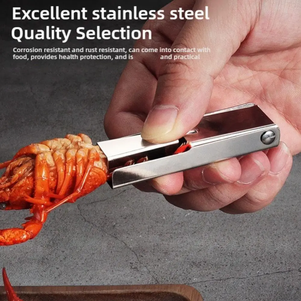 1/2Pcs Easy to Carry and Use Crawfish Lobster Sheller Shelling Device Lightweight Crawfish Sheller Seafood Tool Durable