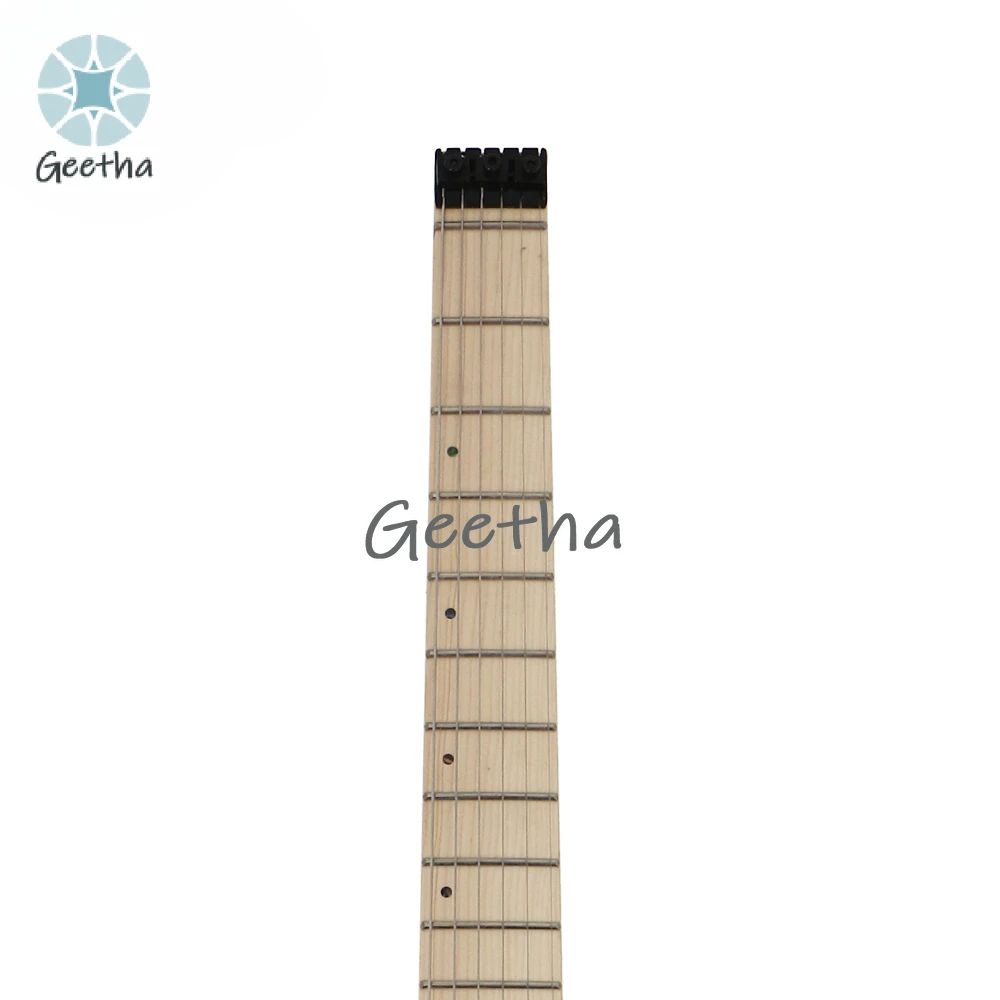 KG-30 تصميم شعبي بالجملة غيتار كهربائي خشبي مقطوع الرأس للمبتدئين جيتار كهربائي صوتي