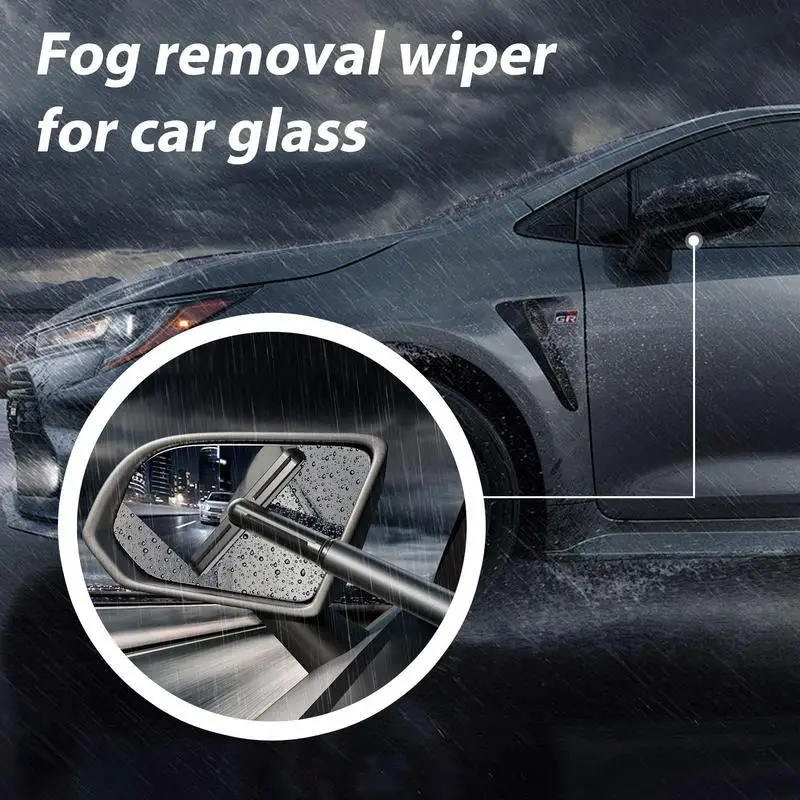 

Car Glass Cleaner Tool Rotating Windshield Wiper Cleaner Auto Glass Squeegee Portable Mirror Cleaner Tool Windshield Squeegee