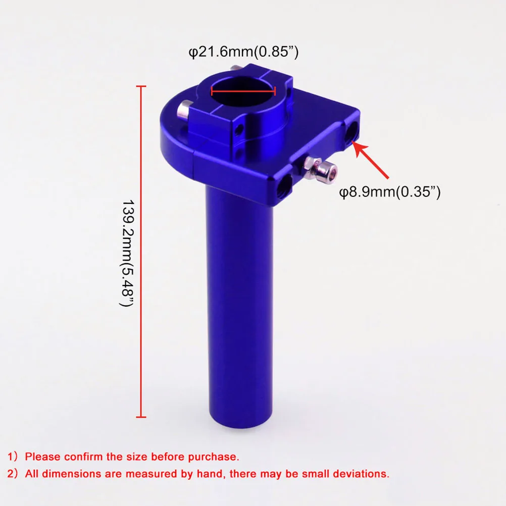 

Motorcycle Throttle Handlebars Turn Grip Oil Modified 22mm 7 8 Inch Universal Fit Easy Install Super