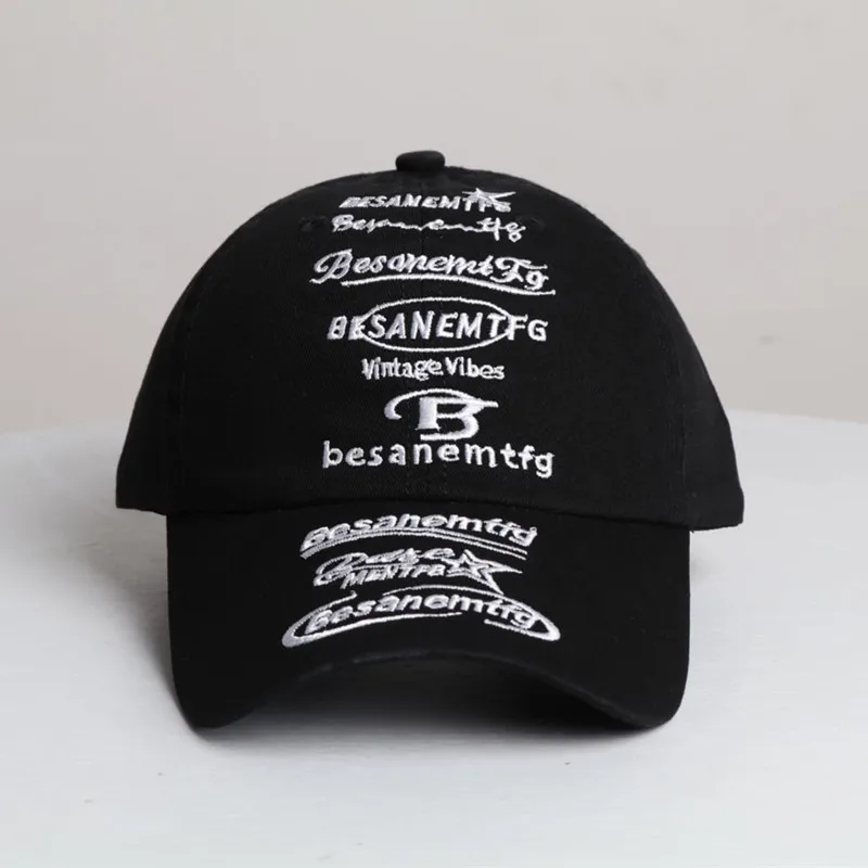 

Casual Embroidered Baseball Cap ex Street Dance Sle Couple Model Small Soft Top Trendy Cap Cotton Material All Seasons