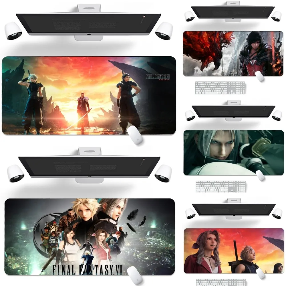 

F-Final Fantasy VII Rebirth Mousepad New Arrivals Large Gaming Mousepad L XL XXL Gamer Mouse Pad Size For Keyboards Mat