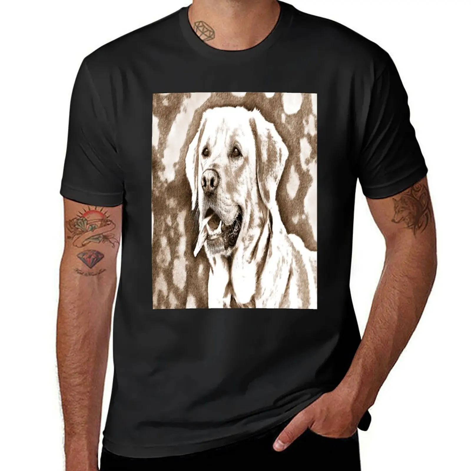 Golden Retriever T-Shirt customizeds tops vintage mens graphic t-shirts anime