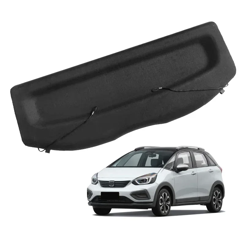 For Honda Fit Jazz 2021+ Rear Trunk Security Cover Shield Shade Removable Trunk Cargo Cover