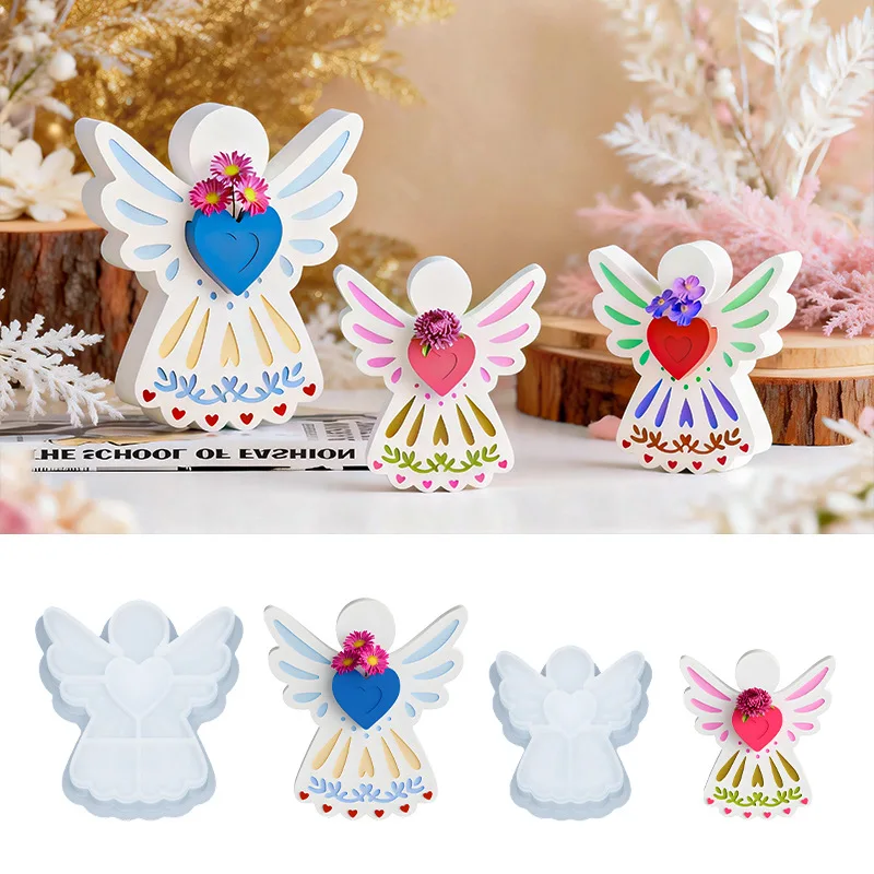 DIY silicone mold for flower arrangement made of epoxy resin suitable for jewelry accessories candles and gypsum molds