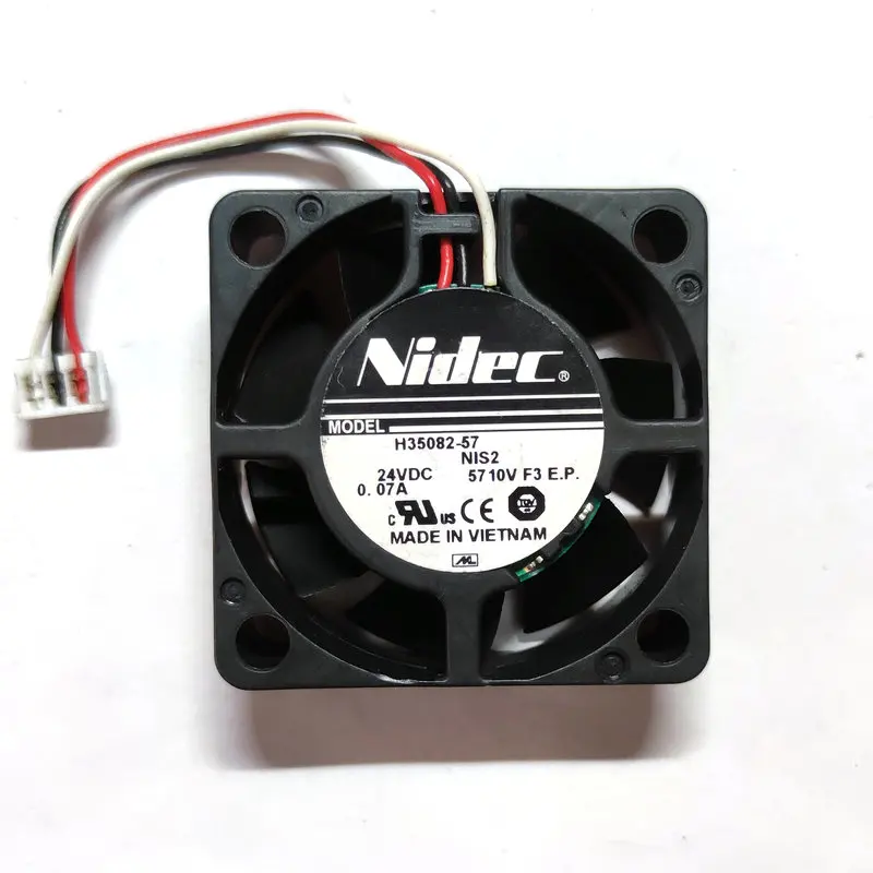 

The Cooling Fan H35082-57 40X15MM DC24V 0.07A 3LInes