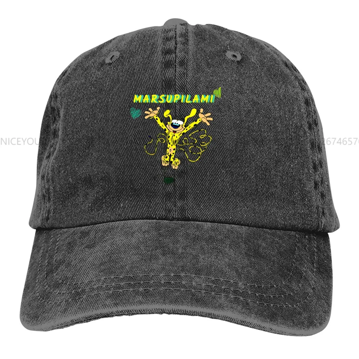 Special Baseball Cap Men Hats Women Visor Protection Snapback Marsupilami Cartoon Caps