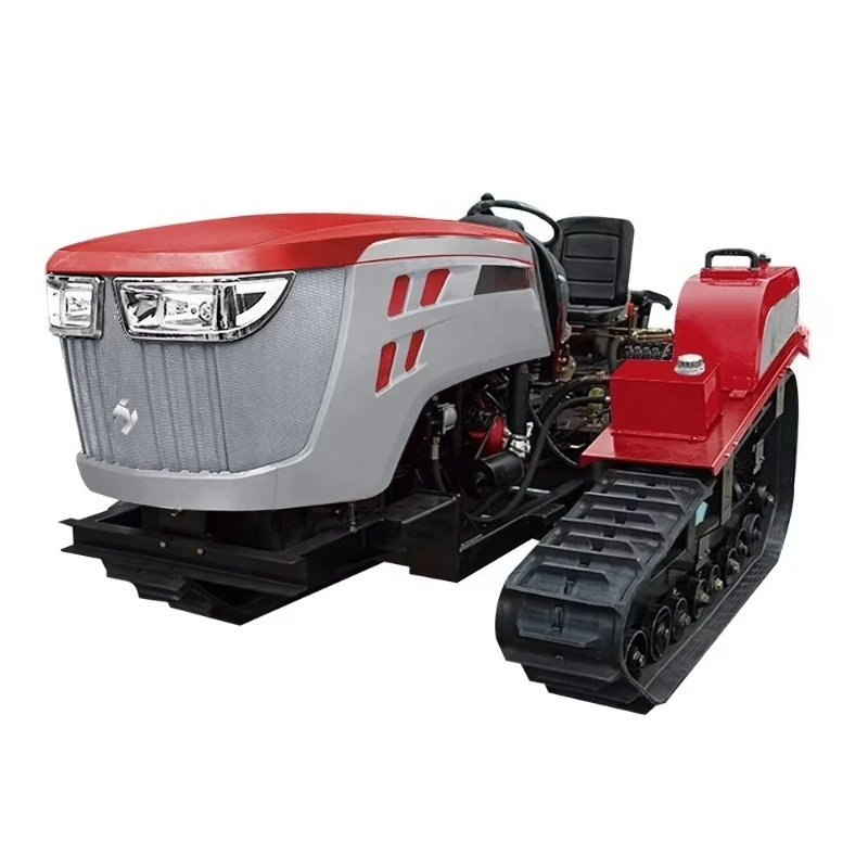 Orchard Greenhouse Weeding and Fertiliser Crawler Dryland Rotary Tiller  Field Management Furrowing and Ridging Machine