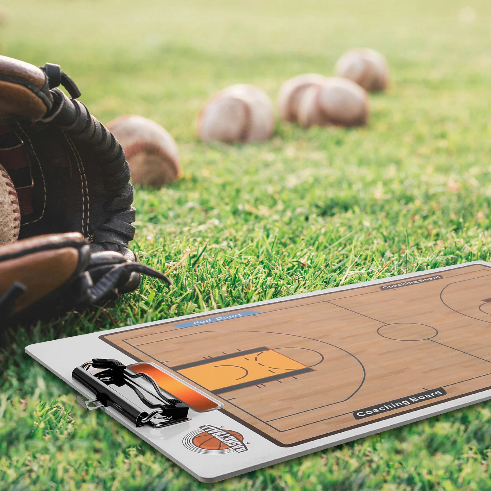 1 set 1 Set Basketball Coaching Board Lightweight Durable Pvc Portable Sports Ball Training Tool For Indoor Outdoor Match Use