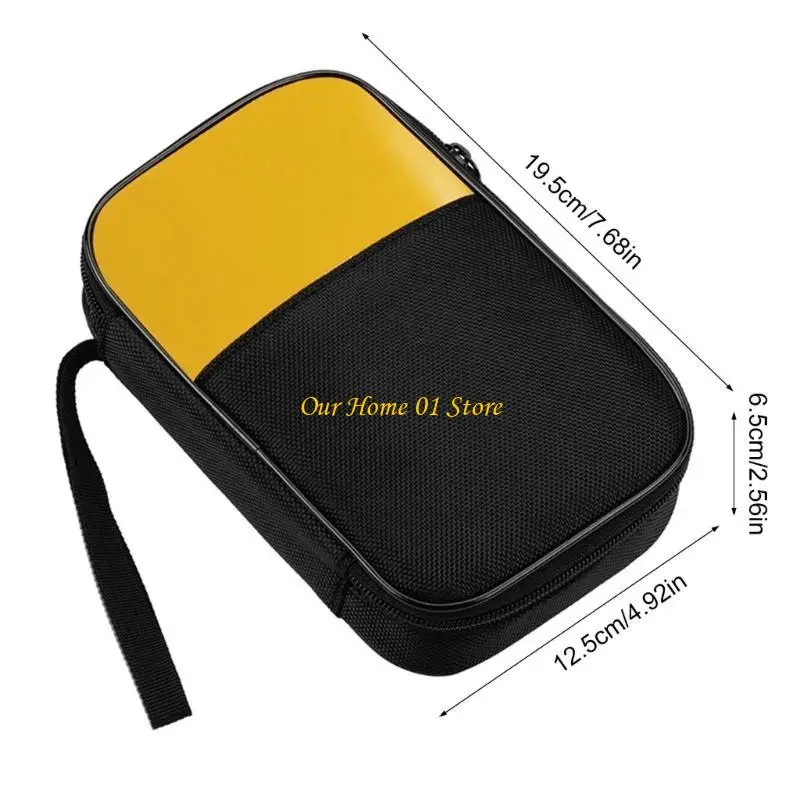 Bolsa utilidad herramienta multímetro M4YC con relleno resistente a los choques para fácil transporte