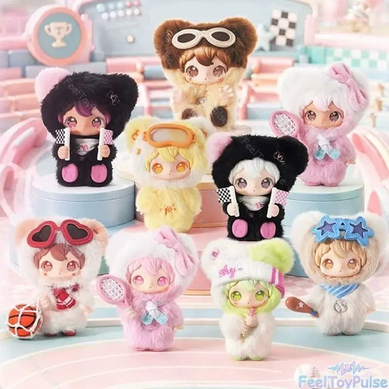 AYOR TOYS Original, Muñeco de Peluche Conejo ShyShy, Caja Sorpresa, Lindo Colgante para Bolsa, Adorno Colgante, Regalo Coleccionable para Adultos