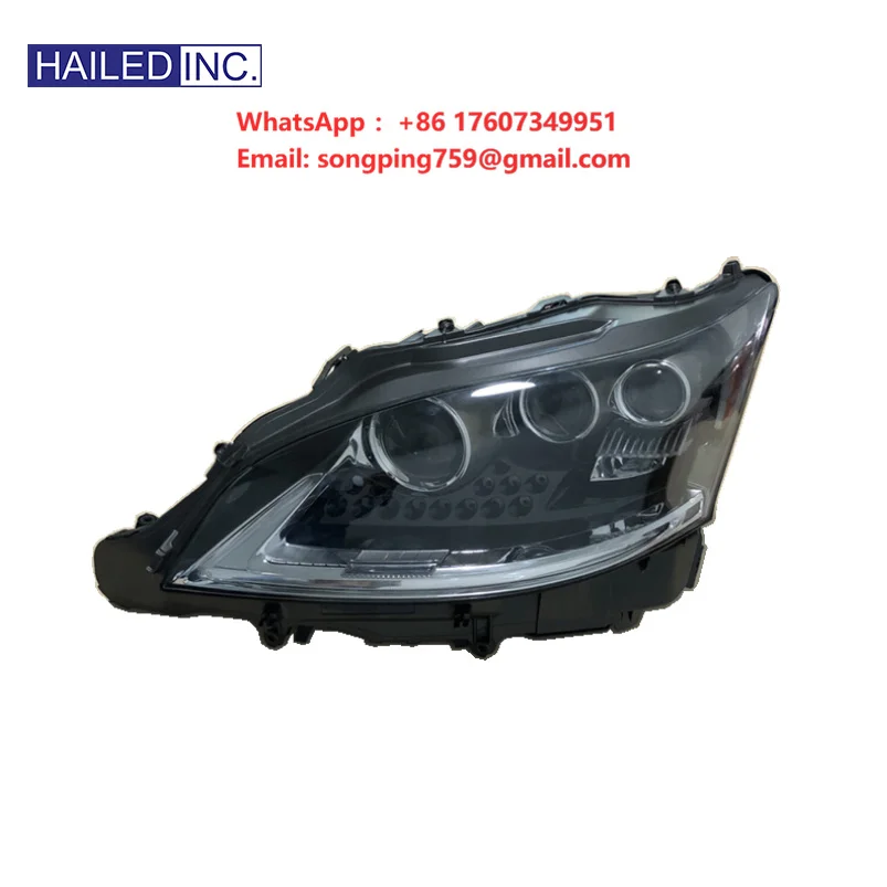 HAILED Car Three Eyes Headlamp for LEXUS LS460 LS600H 2013 2014 2015 2016 LED Headlight DRL China Factory Wholesale